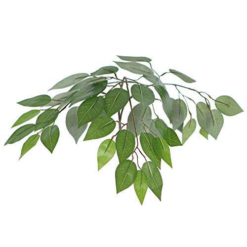 Vickerman 4' Artificial Ficus Bush, Black Plastic Pot. #TOP3