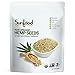 Sunfood Superfoods Raw Organic Shelled Hemp Seeds. Non-GMO, Vegan, Gluten Free- 1 lb Bag.