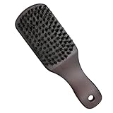 Brosse à barbe pour homme – petite et portable, elle est idéale pour l'entretien quotidien de la barbe et sèche rapidement