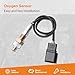 HTMXJA 2Pcs Upstream and Downstream Oxygen O2 Sensor for 2003-2009 Elantra 2.0L,2004-2009 Spectra 2.0L,2005-2009 Spectra5 2.0L.OE#2344851 2345430