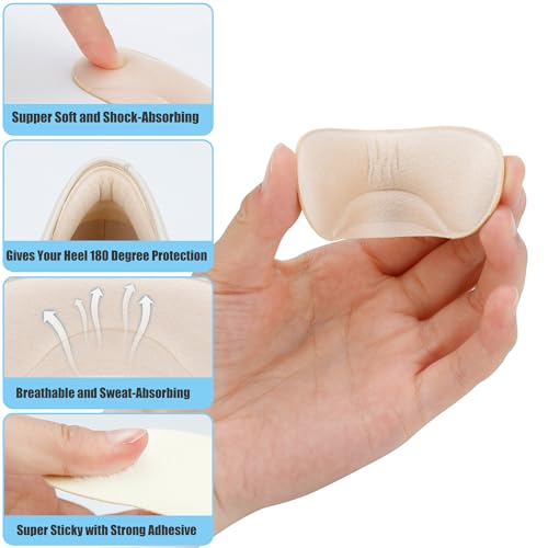 6 Pares de Almohadillas para Talón Anti-Rozaduras miniatura 3