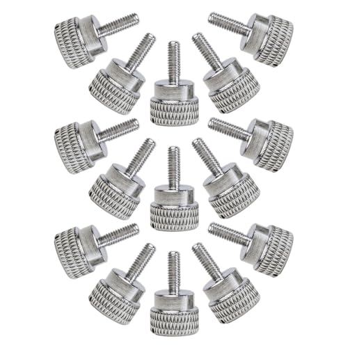 PRETYZOOM Viti a Testa Zigrinata per Piedino Premistoffa Set da 15 Pezzi Elementi di Fissaggio per Macchina da Cucire Domestica Ricambi per Accessori di Cucito Installazione Rapida e