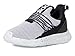 adidas Unisex-Kids Lite Racer Adapt 7.0, White/Black/Black, 4