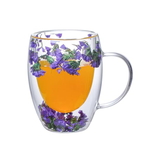 Vasos con flor seca térmicos de 10 oz que no queman las manos para barras de hotel 6