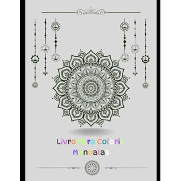 Capa do livro Mandalas Para Colorir: Para relaxar e desestressar (Portuguese Edition)