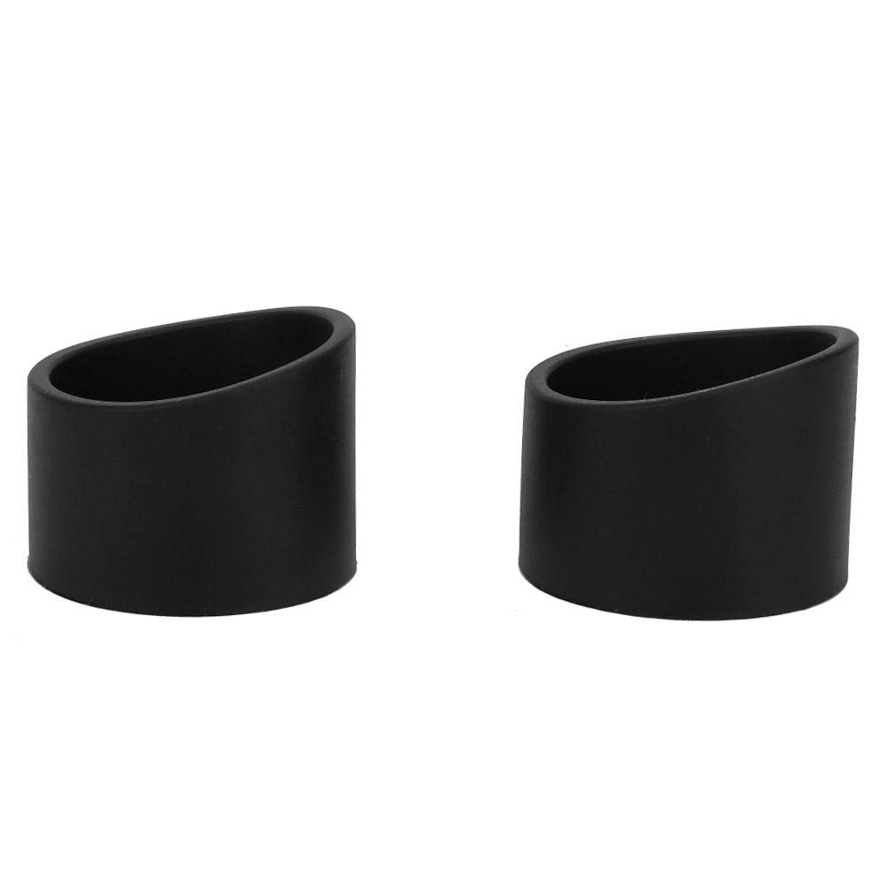 2 pezzi di copertura oculare protettore oculare in gomma morbida diametro 36 mm attacco microscopio stereo per microscopio stereo 32-36 mm(KP-H1 bevel)