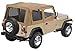 Bestop Pavement Ends by Bestop 51132-37 Spice Replay Replacement Soft Top Tinted Windows w/Upper Door Skins for 1988-1995 Jeep Wrangler