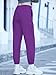 SANGTREE Girl Pants, Jogger Multi-Pocket Elastic Waist Pull On Cargo Pants with Drawstrings, Dark Purple, 13-14 Years = Tag 170