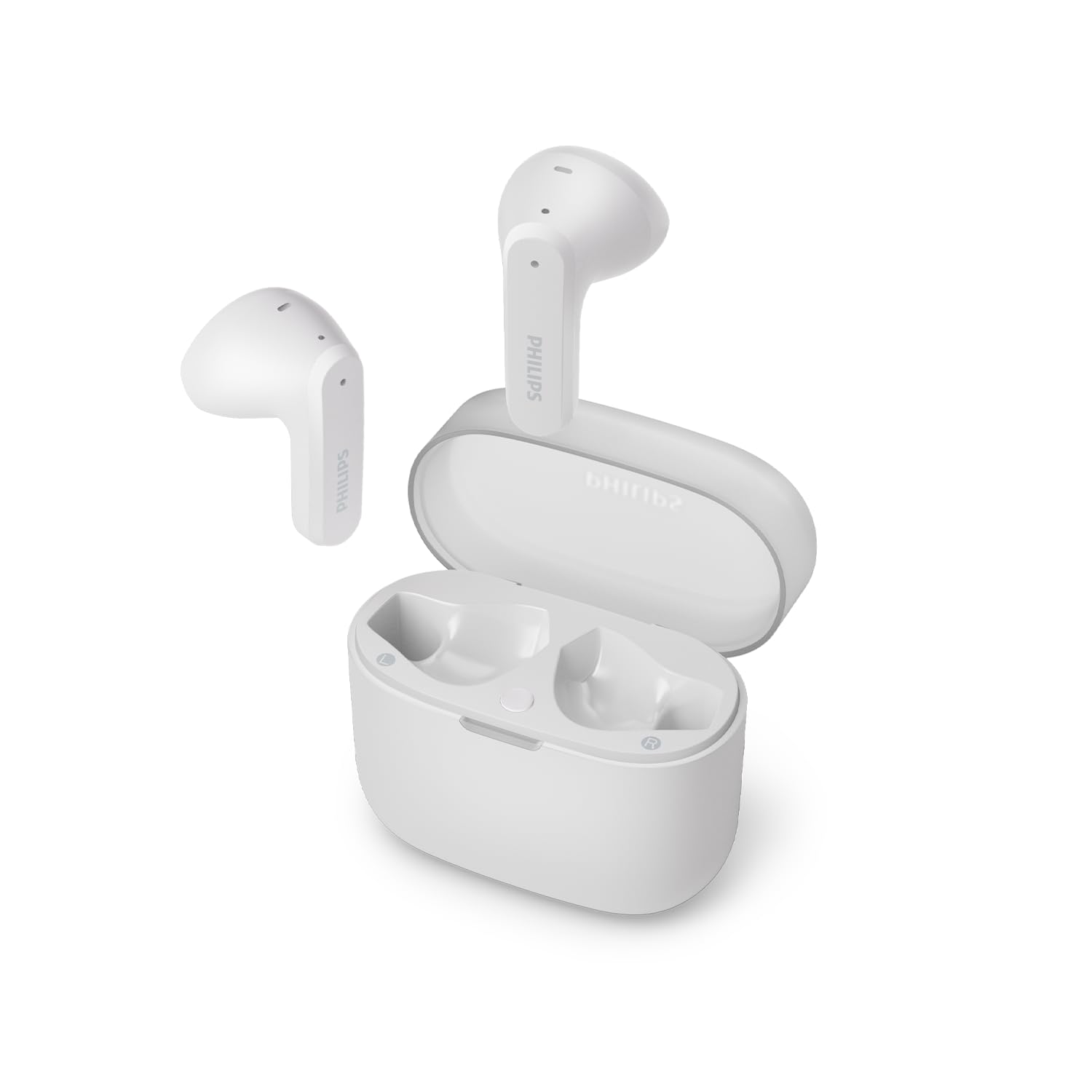 (White) Philips Tat2139 True Wireless Bluetooth In-Ear Headphones - Free Gift Rrp 10! White 4895229139572