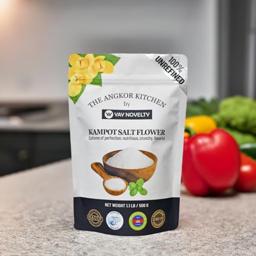 Kampot Sea Salt Flower 1.1 lb / 500g miniatura 5