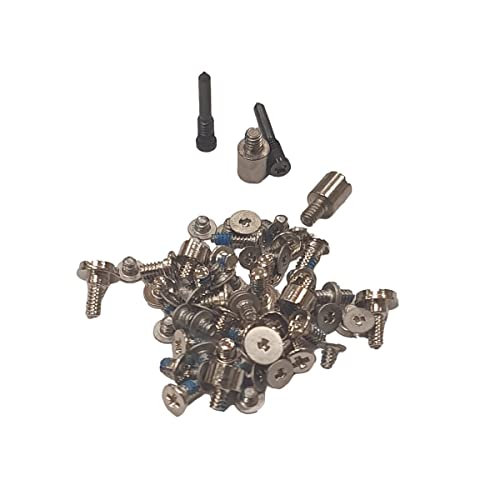 Smartex® Full kit of screws compatible with iPhone 11 Pro - black