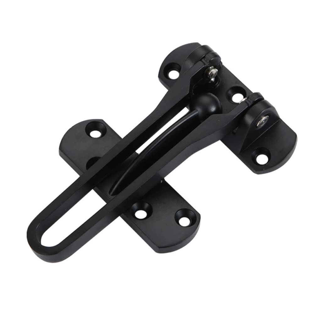 Zinc Alloy Black Security Door Guard