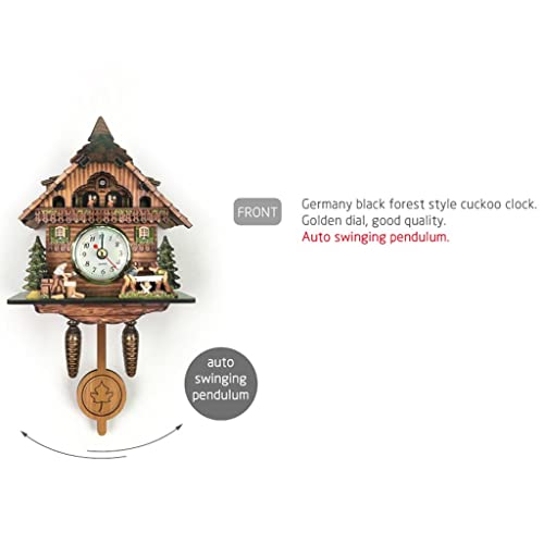 Image of Antique Cuckoo Wall Clock Vintage Wooden Clock Home Decor Excellent Gift I|Home & Garden | Home Dacor | Clocks | Wall Clocks