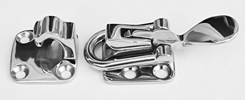 Marine Grade Stainless Steel Hold Down Clamp 90 Degree Mounting