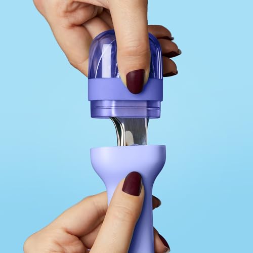 Image of ZOKU Pocket Utensil Set, Blue - Stainless Steel Fork, Knife, and Spoon Nest in Case - Portable Design for Travel, School, Work, Picnics, Camping and Outdoor Home Use
