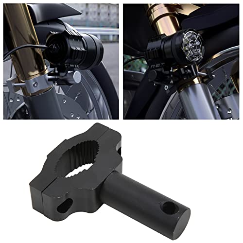 Soporte de montaje de barra de luz LED universal de aluminio CNC para moto 2 uds 5