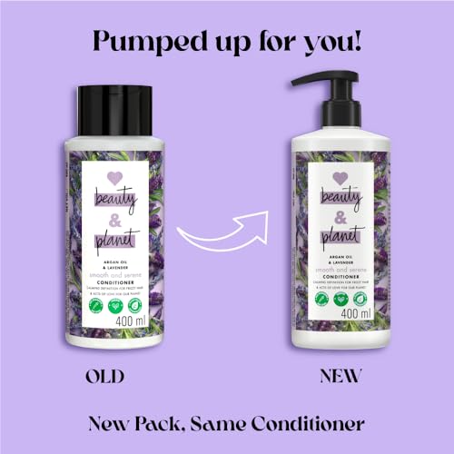Love Beauty And Planet Argan Oil & Lavender Conditioner 400g - Image 4
