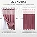 River Dream Heavyweight No Hooks Required Dotted Waffle Weave Shower Curtain with Snap in Liner - 71W x 74H,Hotel Grade,Spa Like Bath Curtain,Pale Mauve