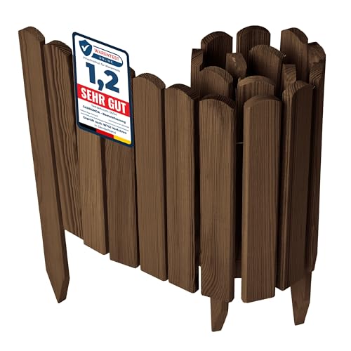 Garronda Bordura de Jardín de Madera 100