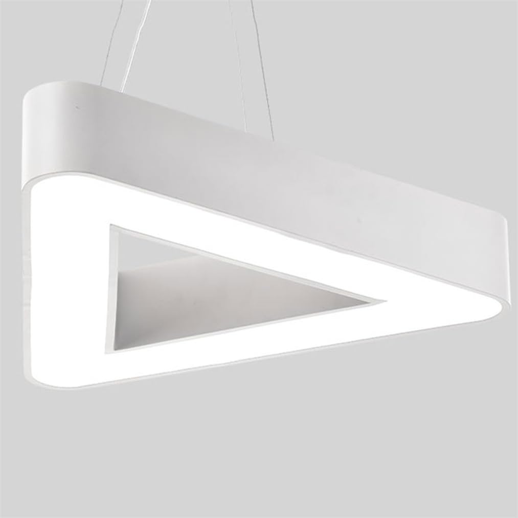 Plafonnier Triangulaire Creux Luminaire Suspendu Salon Moderne et Salle à Manger