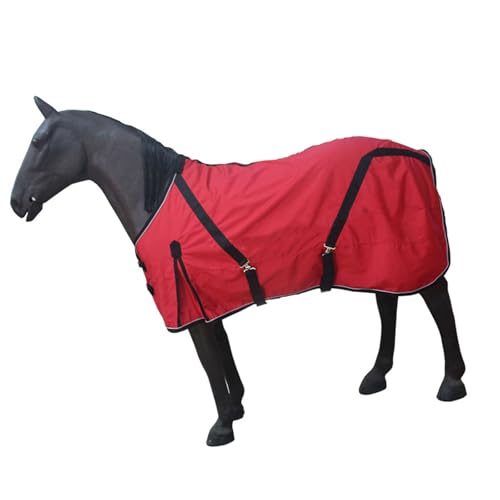 Housse de cheval en toile de coton ventilée légère protection été