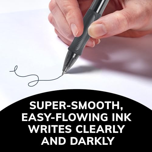 Bolígrafos Gel BIC Gelocity Negro 0.7mm Pack x2 miniatura 3