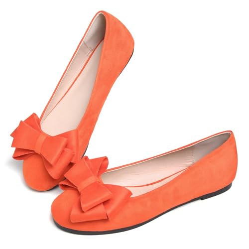 Image of TN TANGNEST Women Fashion Bowknot Flats Comfort Pointed Toe Dress Shoes