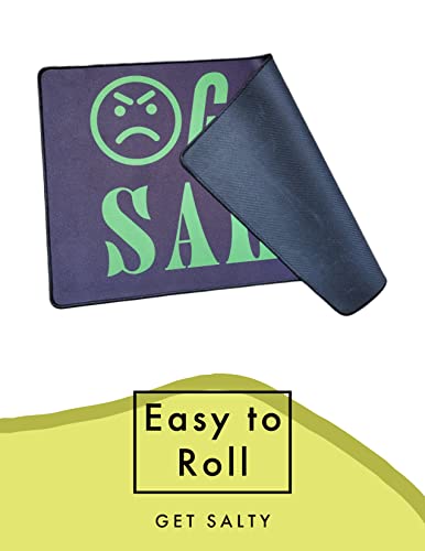 Keenclover Get Salty Mtg Playmat, Compatible For Magic The Gathering Playmat - Funny Card Mat Or Mousepad Mtg, Yugioh, Pokemon, Tcg, Non Slip 14 X 24 Inches #TOP4