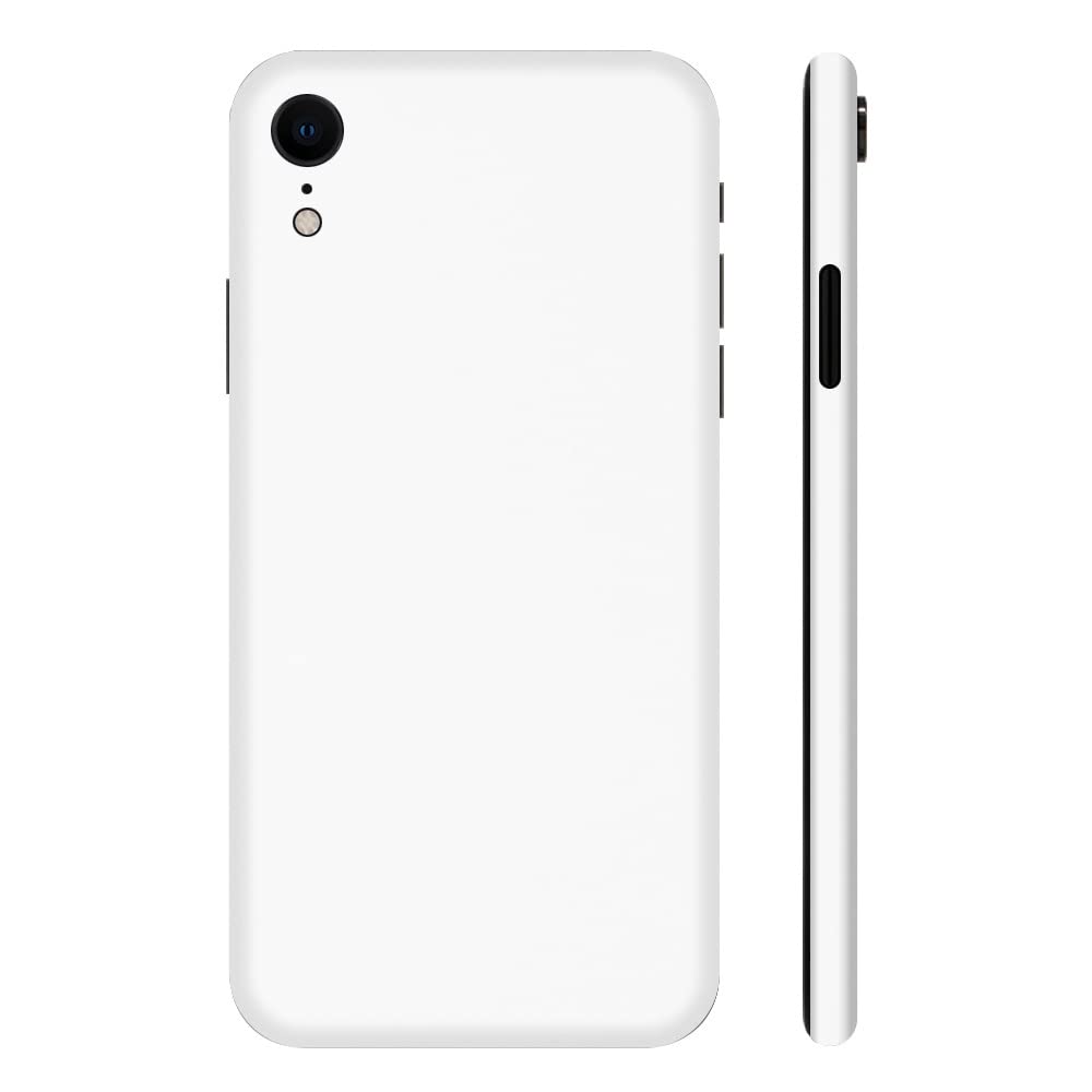 Amazon | wraplus スキンシール iPhoneXR 対応 [ホワイト] 全面