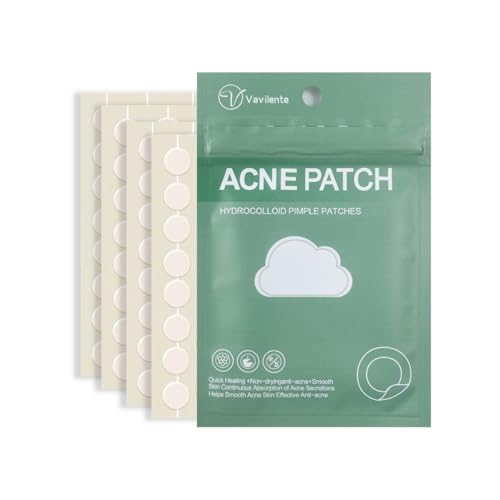Vavilente Acne Pimple Patches, Hydrocolloid Acne Patches With Tea Tree Oil & Calendula Oil,Pimple Patch For Face, Zit Patches,Pimple Stickers(150 Coun