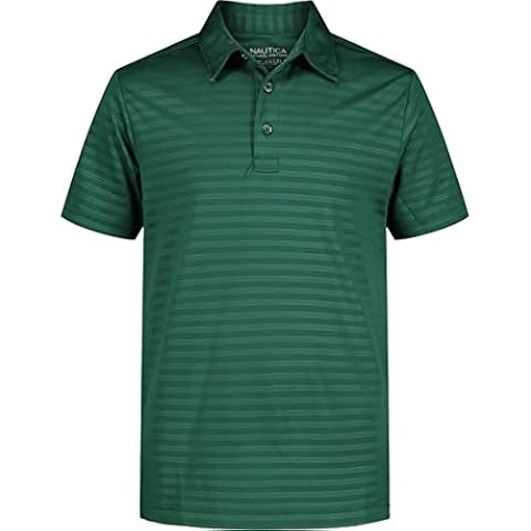 Nautica Boys' Active Short Sleeve Polo Shirt Cover