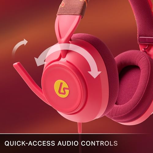 Auriculares Xbox Series X cómodos LucidSound Gen 2 rojo 4