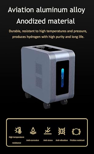 Hydrogen Inhalation Machine, 99.99% High Purity H2 Water Generator with Dual-Port, PEM Water Electrolysis Ionizer, Hydrogen Water Generator for Home, Travel - Image 5