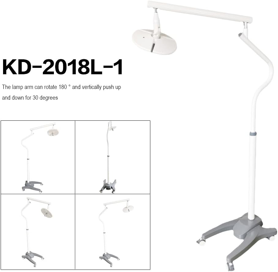 36W Floor Standing LED Vertical Shadowless Operating Lamp 50000 Lux Operating Lamp