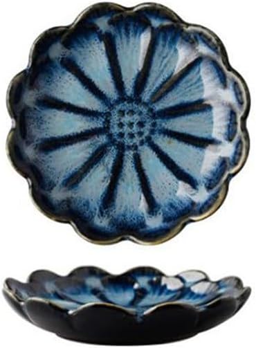 Ceramic Sauce Dish Seasoning Creative Petal Small Hot Pot Dipping Material Vinegar Mustard