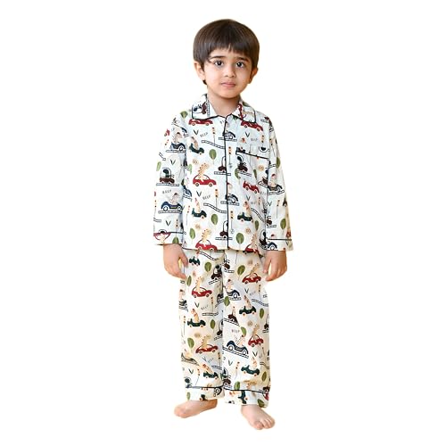 Image of Jam & Sugar Boys Cotton Printed Night Suit Set