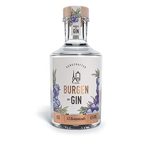 Burgen Dry Gin Bio klassisch fruchtig mit Wacholder, Orange, Grapefruit & Lavendel Cover