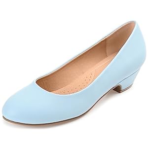 Journee Collection Women’s Comfort Medium and Wide Width SAAR Pump
