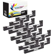 Compatible ERC-09P Purple Ribbon Cartridge for M150 M160 M161 M163 M164 M180 M181 M182 M183 M185 M190 M191 M192 M195, HX-20 HX-40, P-40 Printer 5M Characters 15 Pack