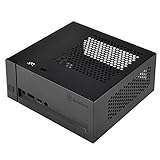 SilverStone Technology Mini-STX Computer Case with RS232 Cutout and Dual 2.5' HDD/SSD Support and...