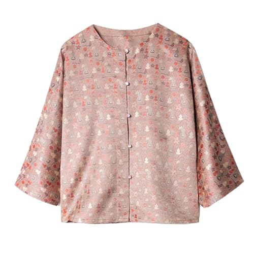 Veste légère en soie col rond pour vos soirées d'été et cocktails chic