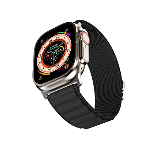 Kartice for ASUS ZenWatch 3 Band,Vintage Genuine Leather Watch Band Strap Replacement Watchband with Secure Metal Clasp Buckle for ASUS ZenWatch 3 WI503Q Black