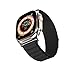 Kartice Compatible ASUS ZenWatch 3 Band,Vintage Genuine Leather Smart Watch Band Strap Replacement Watchband with Secure Metal Clasp Buckle for ASUS ZenWatch 3 WI503Q(black-14mm)