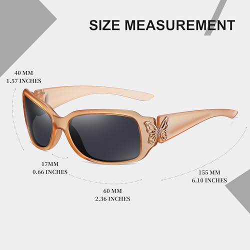Image of HAOLOTA Polarized Sunglasses Men Women Designer Driving glasses Lightweight UV400 Protection