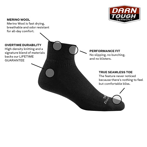 Darn Tough Tactical Quarter Cushion Socks (T4088) Unisex2