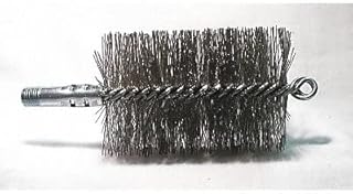 Flue Brush,Dia 3 1/4,1/4 MNPT,Length 8