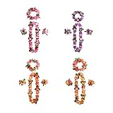 🎀PERFEKT FÜR PARTY: Geeignet für Hawaii-Partys, Festivals, Geburtstagsfeiern, Hawaii-Themenpartys, Strandpartys und Kostümpartys. Machen Sie Ihre Party mit dieser Blumendekoration noch lustiger!