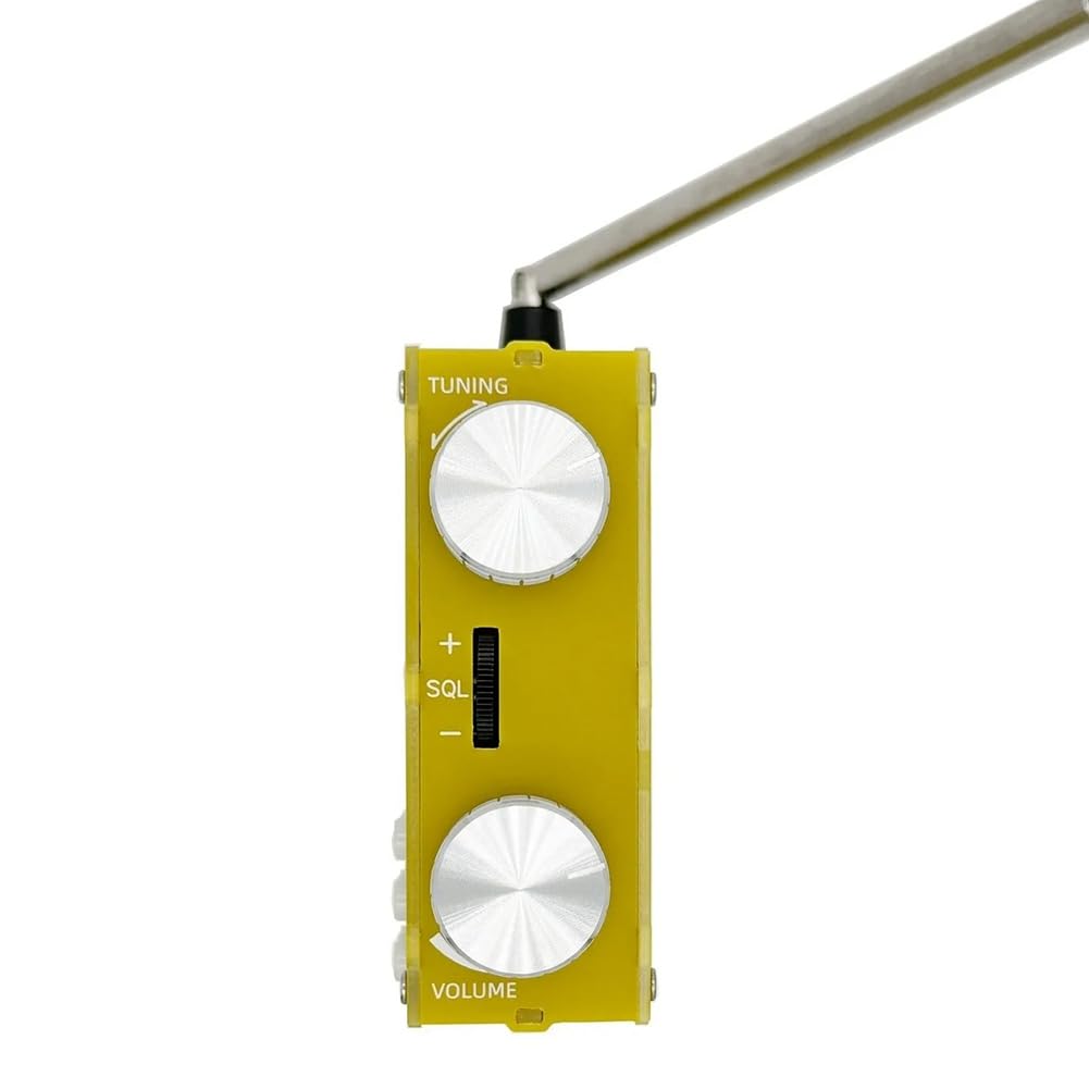 Upgrade DP-666 TEF6686 Radio récepteur à bande complète haute sensibilité avec antenne Noir