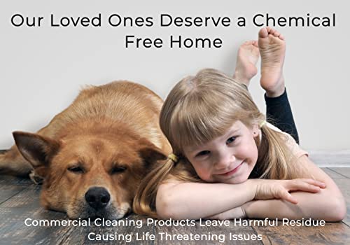 Tidy Fox Baking Soda for Cleaning and Cleaning Vinegar 8%, All Purpose Cleaner (850 gm + 850 ml)