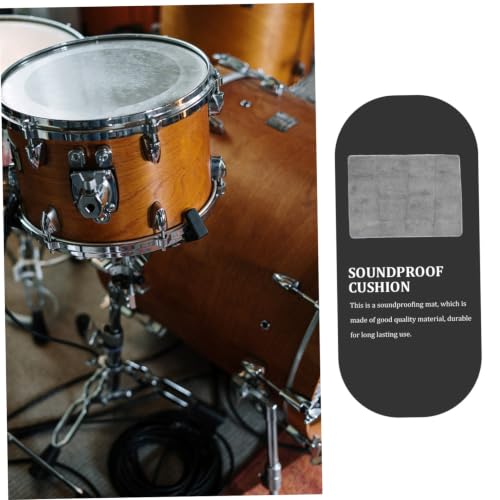 VANZACK Tapete Acústico para Batería, Acolchonado para Absorción de Ruido para Baterías Electrónicas, Extra Grueso, para Presentaciones y Práctica en Casa miniatura 7